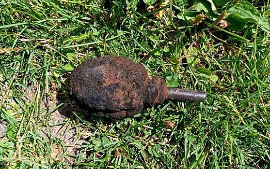 В центре Курска обезвредили гранату времён Великой Отечественной войны