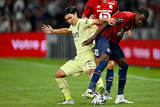 «Лилль» победил «Монако» благодаря голу Жиру на 90+2-й минуте, Головин отыграл 74 минуты