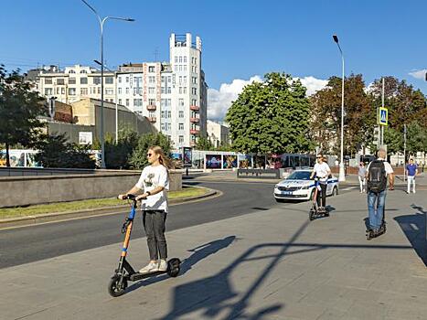 В Москве изменились правила проката электросамокатов