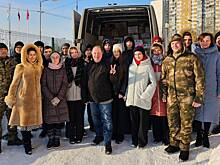 Дети и артисты отправили посылки военнослужащим