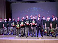 "ТАИФ-НК" поздравил с наступающим Новым годом воспитанников Татарстанского кадетского корпуса