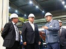 Врио губернатора Кемеровской области Сергей Цивилев посетил КВРП «Новотранс» в Прокопьевске