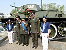 Военно-историческому музею 79-й гвардейской дивизии в школе № 2025 – 40 лет