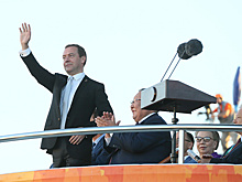 Медведев открыл Международные спортивные игры "Дети Азии"