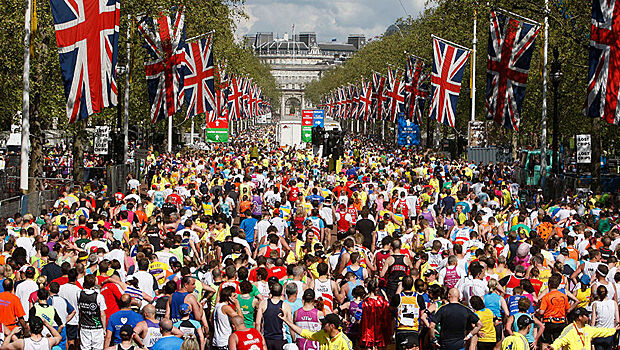 Во время Лондонского марафона умер один из участников