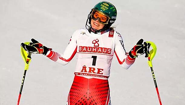 Линсбергер победила в слаломе на чемпионате мира по горным лыжам, Влхова – 2-я, Шиффрин – 3-я, Ткаченко – 23-я