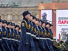 Роман Щербаков представил Лосиноостровский район на марше в честь 76-й годовщины парада 1941 года