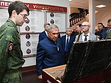 Минниханов ознакомился с работой КНИТУ и обсудил перспективы развития вуза