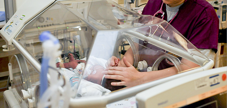 Новое оборудование больницы в Приморье позволит выхаживать младенцев с удушьем