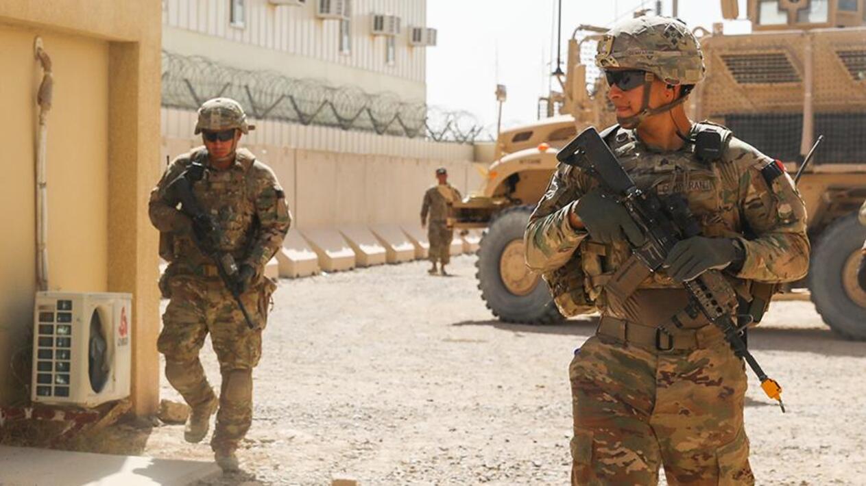 Американские военные в ираке. Ирак Эль-Каим американская Военная база. Американские военные базы в Ираке.