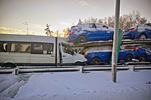 Партия новых Lada Vesta пострадала во время транспортировки