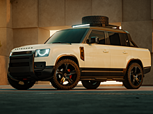 Из длиннобазного Land Rover Defender сделали пикап