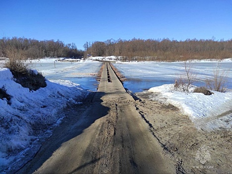 Ледовая переправа через Суру закрыта в Нижегородской области