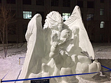 Дизайнеры из ДВФУ победили в конкурсе снежных скульптур в Китае