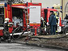 Из российского торгового центра эвакуировали 150 человек из-за пожара