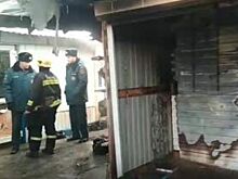 В Архангельске загорелся «диетовскоий» рынок