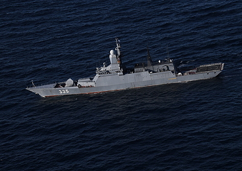 Корвет «Громкий» Тихоокеанского флота прибыл в Циндао для участия в конкурсе «Кубок моря»