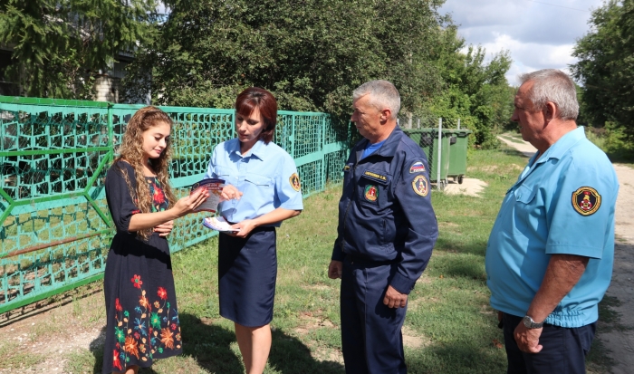 В Волгоградской области усилили работу по предупреждению пожаров