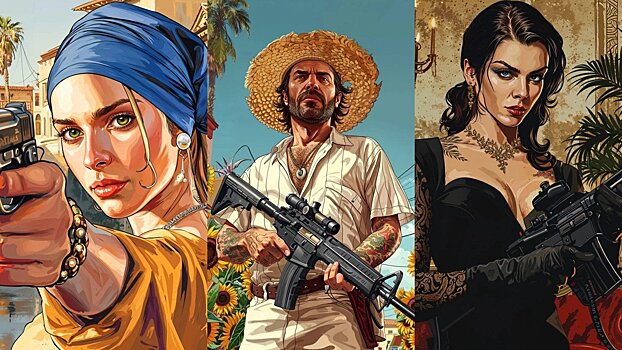 Нейросеть перерисовала известные картины в стиле GTA 6 — это восхитительные обои
