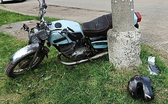 В Мурыгино не поделили дорогу мотоцикл и легковушка