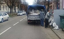 В Краснодаре оштрафуют владельца грузовика за свалку мусора в ЦО
