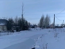 Снег стал преградой для транспорта в поселке Кемеровской области