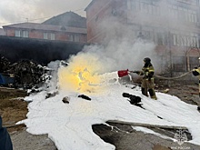 Пожар на месте падения вертолета в Дагестане локализовали