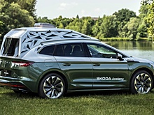 Skoda Enyaq превратили в кемпер для «цифровых кочевников»