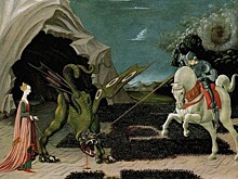 В Эрмитаже представили полотно Паоло Уччелло «Святой Георгий, поражающий дракона»