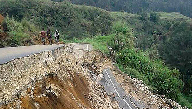 У побережья Папуа-Новой Гвинеи произошло землетрясение
