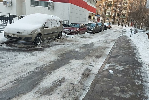 Путевой очистили от снега