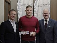 В опорном университете Белгородчины чествовали гандболистов-чемпионов