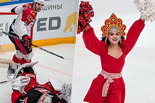 Маклауд сбил Николаева, Ice girls катались в кокошниках. Лучшие фото разгрома «Спартака»