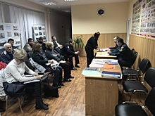 Собрание председателей садовых товариществ по вопросам пожарной безопасности