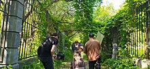 Сериал о разведчицах снимают в Ботаническом саду в Нижнем Новгороде
