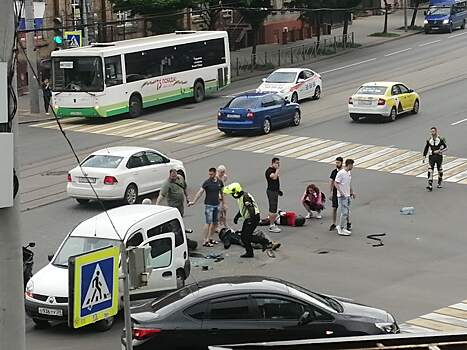 Появилось видео с места смертельной аварии на Черняховского