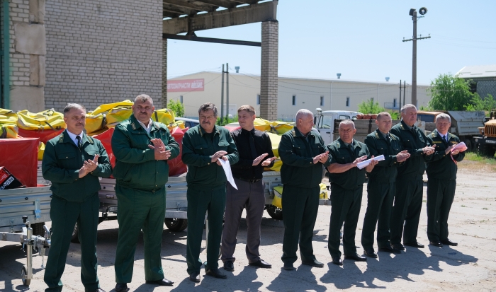 Волгоградские лесничества получили 8 новых антипожарных модулей
