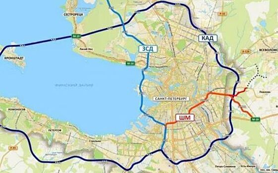 В Петербурге началось строительство Широтной магистрали скоростного движения