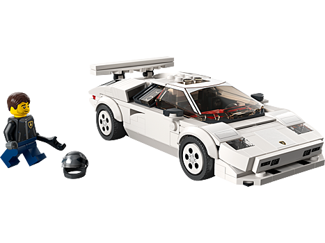 Болид Формулы-1 и классический Lamborghini сделали из Lego