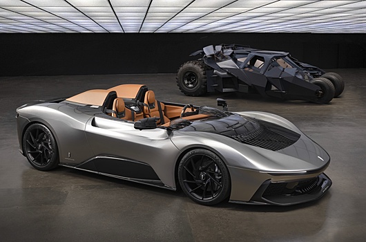 Pininfarina построила электрический гиперкар для фанатов Бэтмена