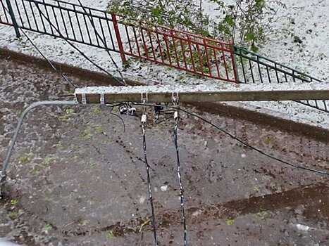 Более 90 населенных пунктов Подмосковья остались без электричества из-за непогоды