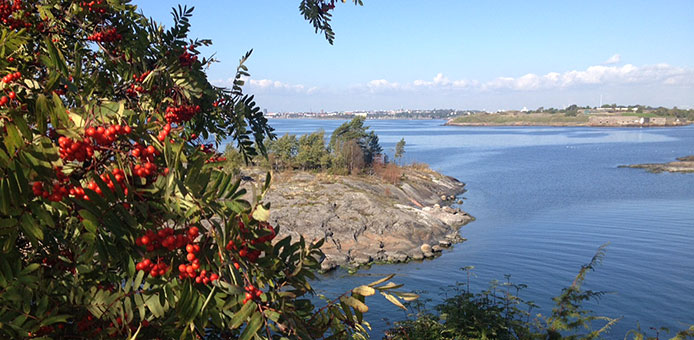 Осень на острове Валлисаари