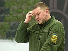 В Киеве закрасили рекордный мурал с Валерием Залужным