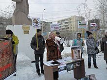 В Якутске прошел митинг в защиту животных