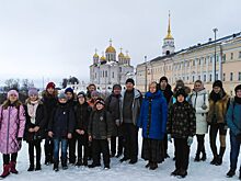 Монастыри Владимира посетили школьники Ховрина