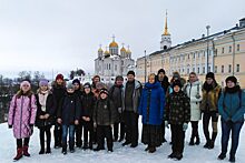 Монастыри Владимира посетили школьники Ховрина