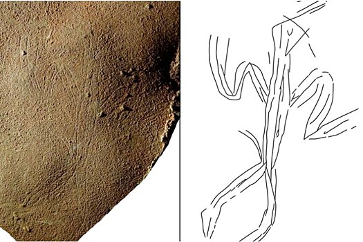 Фигура натуфианца обнаружена на 14000-летнем надгробии в Израиле