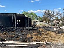 В Соль-Илецком муниципальном округе потушили пожар