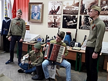 Зюзинцы поставили «Василия Теркина»