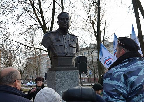 Памятник генералу Болдину для Калуги сделали по проекту отца главы Минкульта